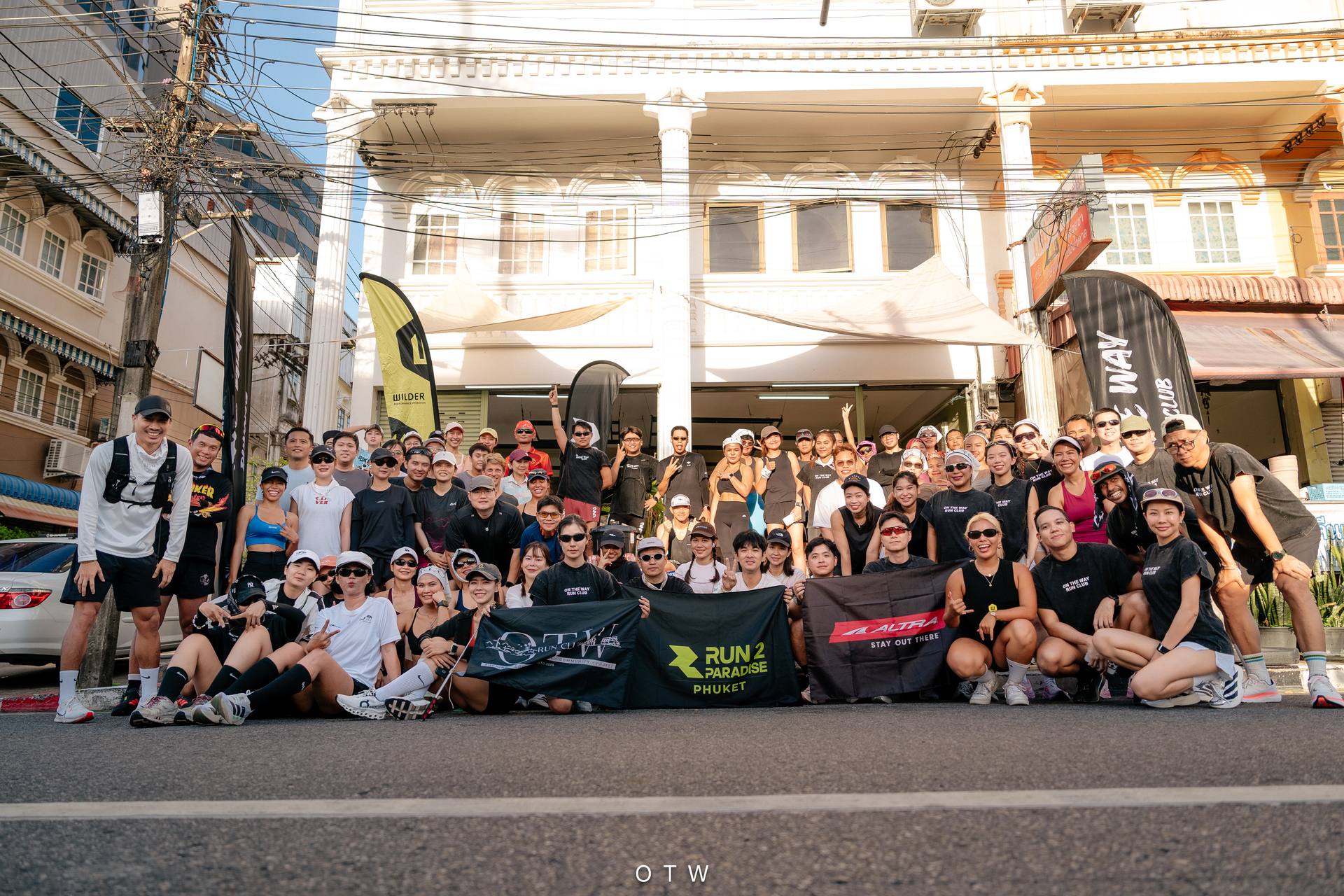 OTW Runclub 1 Anniversary run