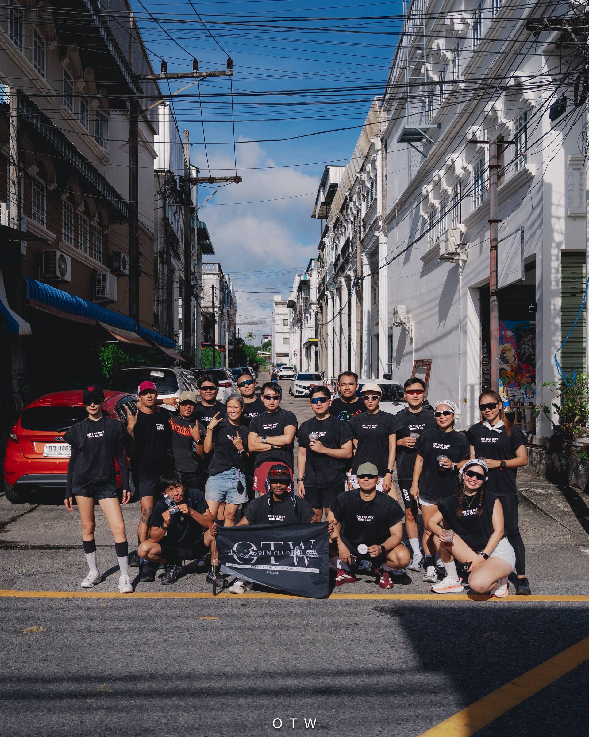 OTW Runclub 1 Anniversary run